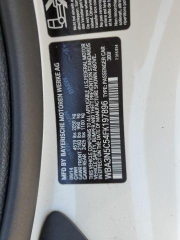 WBA3N5C54FK197896 BMW 428 XI