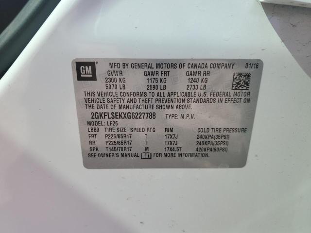 2GKFLSEKXG6227788 GMC Terrain Sle