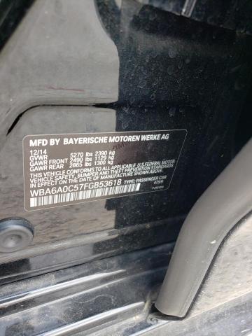 WBA6A0C57FGB53618 BMW 640 I Gran Coupe