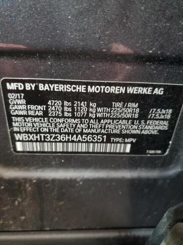 WBXHT3Z36H4A56351 BMW X1 Xdrive28i
