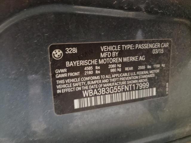 WBA3B3G55FNT17999 BMW 328 XI