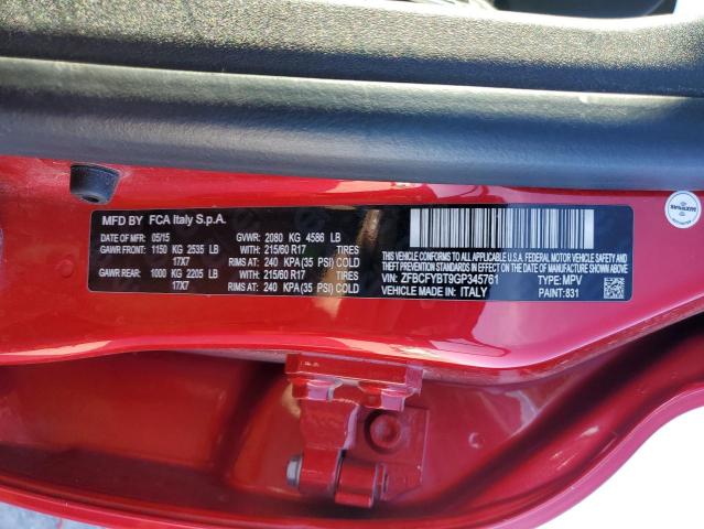 ZFBCFYBT9GP345761 Fiat 500x Easy