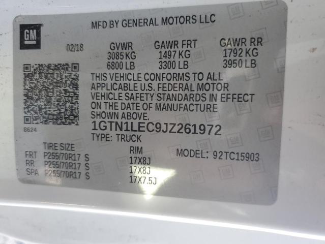 1GTN1LEC9JZ261972 GMC Sierra C1500