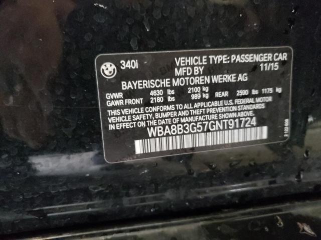 WBA8B3G57GNT91724 BMW 340 I