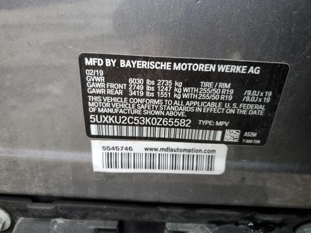 5UXKU2C53K0Z65582 BMW X6 Xdrive35i