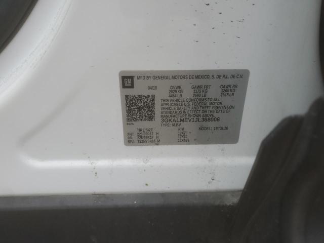 3GKALMEV1JL368008 GMC Terrain Sle