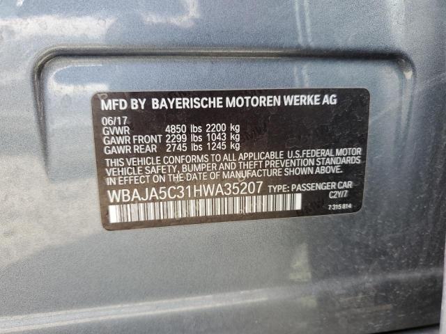 WBAJA5C31HWA35207 BMW 530 I