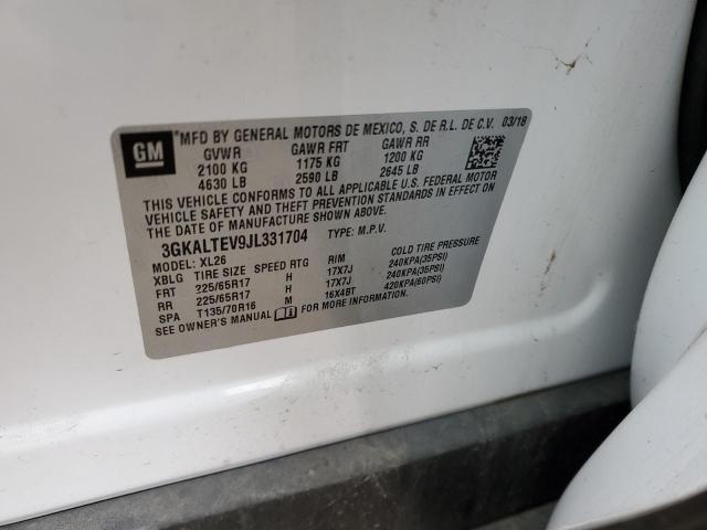 3GKALTEV9JL331704 GMC Terrain Sle