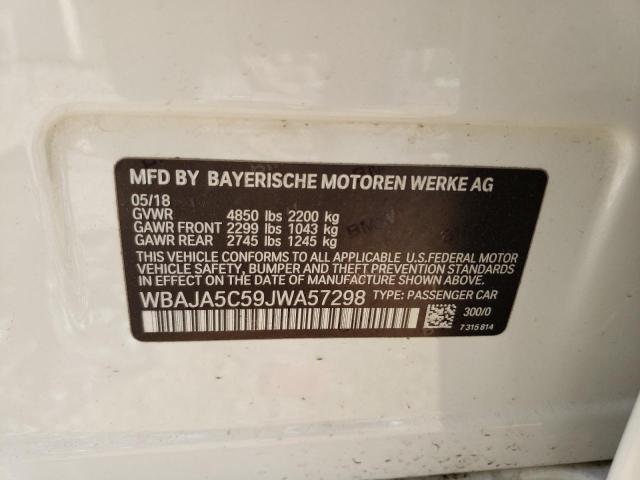 WBAJA5C59JWA57298 BMW 530 I