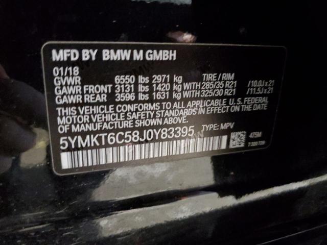 5YMKT6C58J0Y83395 BMW X5 M