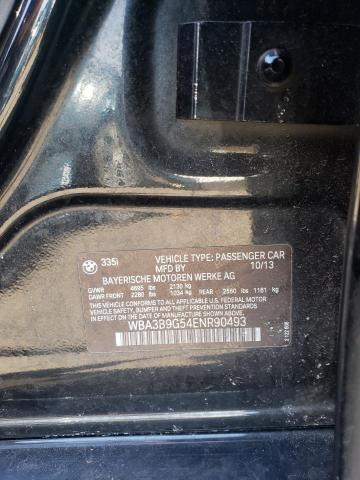 WBA3B9G54ENR90493 BMW 335 XI