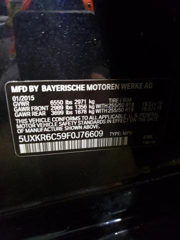 5UXKR6C59F0J76609 BMW X5 Xdrive50i