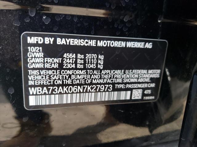 WBA73AK06N7K27973 BMW 228XI