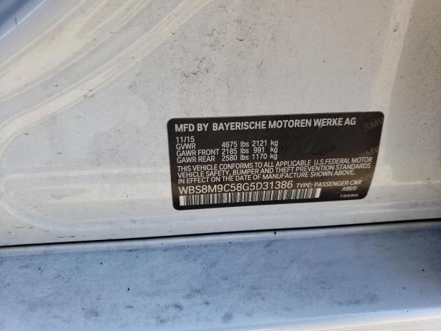 WBS8M9C58G5D31386 BMW M3
