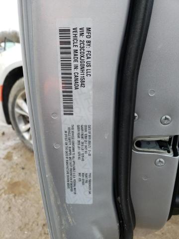 2C3CDXJG0NH115842 Dodge Charger Sxt