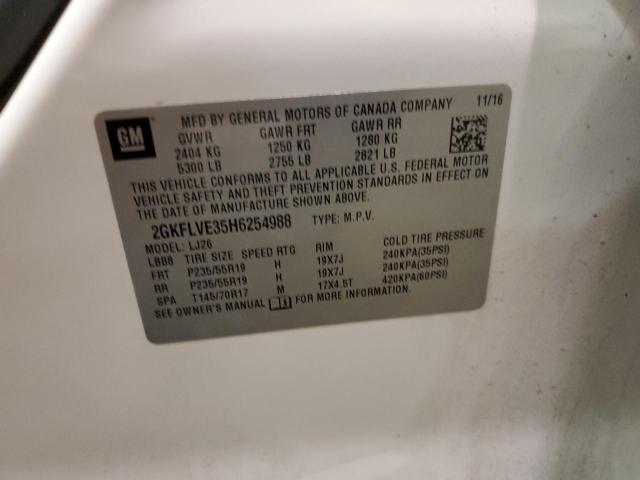2GKFLVE35H6254988 GMC Terrain Denali