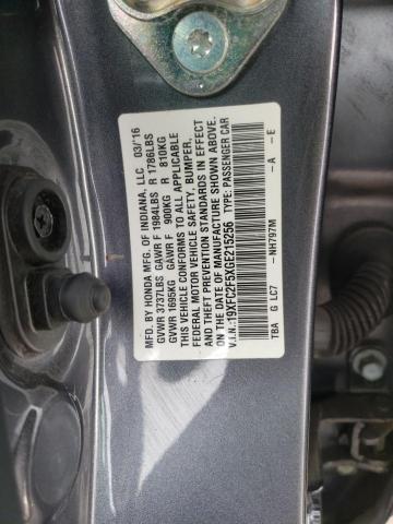 19XFC2F5XGE215256 Honda Civic Lx