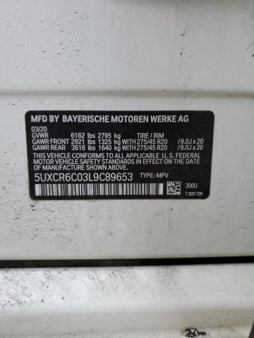 5UXCR6C03L9C89653 BMW X5 Xdrive40i