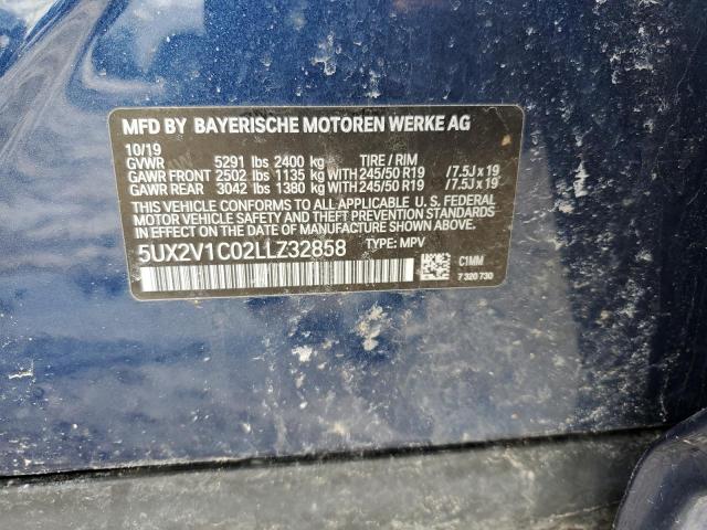 5UX2V1C02LLZ32858 BMW X4 Xdrive30i