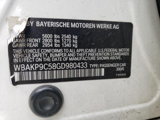 WBAKP9C58GD980433 BMW 550 Xi
