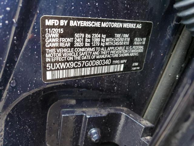 5UXWX9C57G0D80340 BMW X3 Xdrive28i