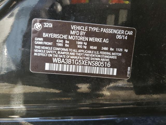 WBA3B1G5XENS80516 BMW 320 I