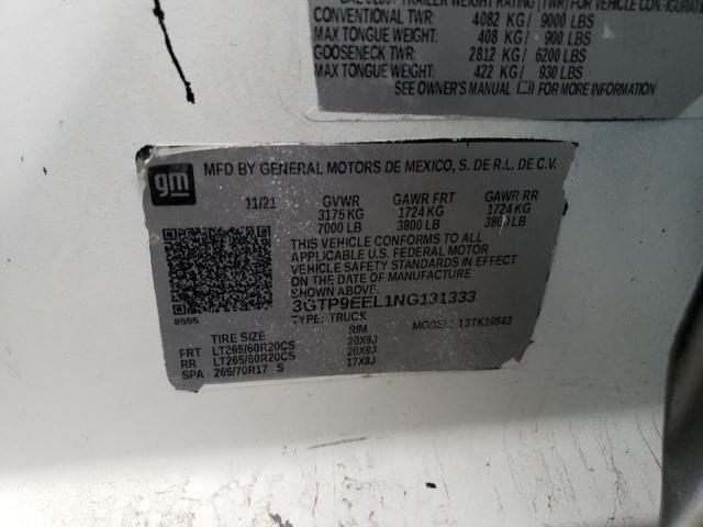 3GTP9EEL1NG131333 GMC Sierra Limited K1500 At4