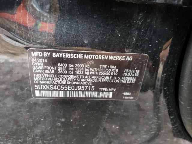 5UXKS4C55E0J95715 BMW X5 Xdrive35d
