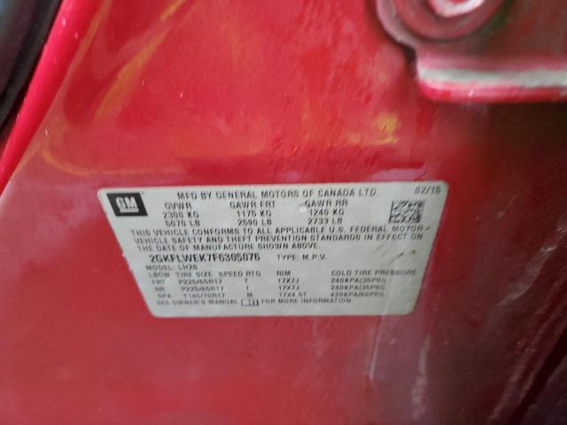 2GKFLWEK7F6305076 GMC Terrain Sle