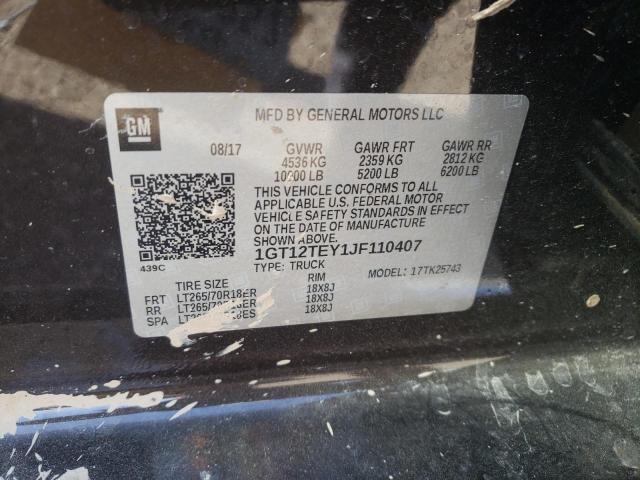 1GT12TEY1JF110407 GMC Sierra K2500 Slt