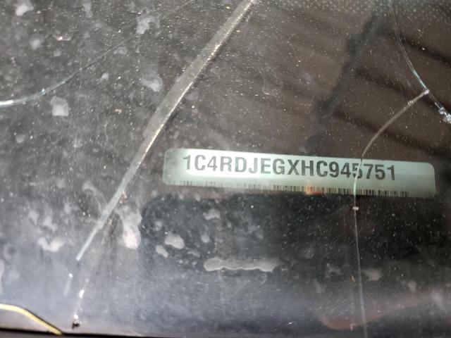 1C4RDJEGXHC945751 Dodge Durango Citadel
