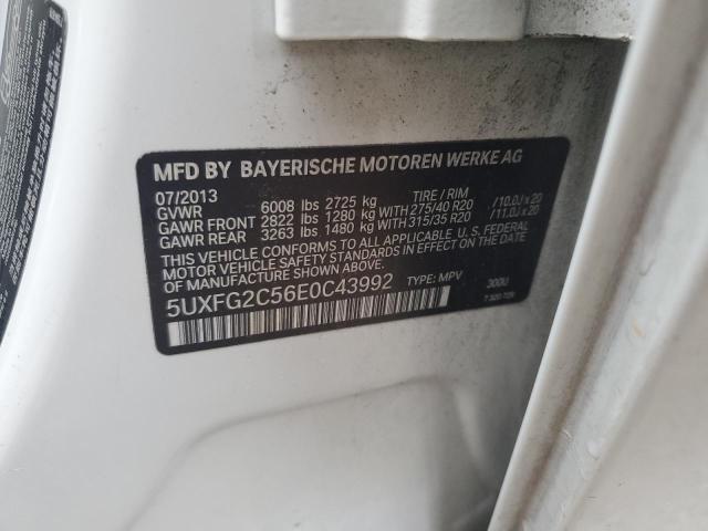 5UXFG2C56E0C43992 BMW X6 Xdrive35i