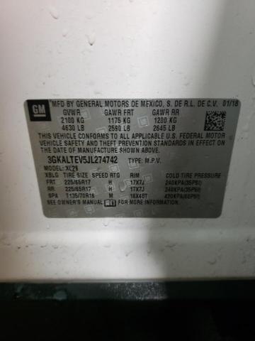 3GKALTEV5JL274742 GMC Terrain Sle