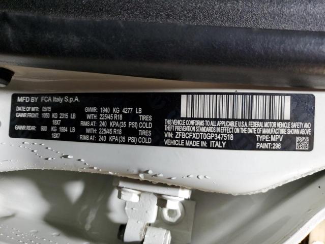 ZFBCFXDT0GP347518 Fiat 500x Lounge