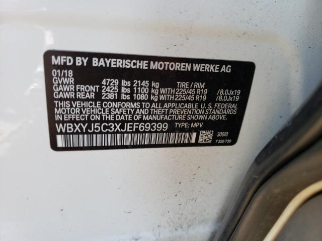 WBXYJ5C3XJEF69399 BMW X2 Xdrive28i