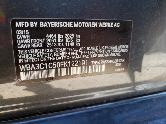 WBA3C1C50FK122191 BMW 328 I Sulev