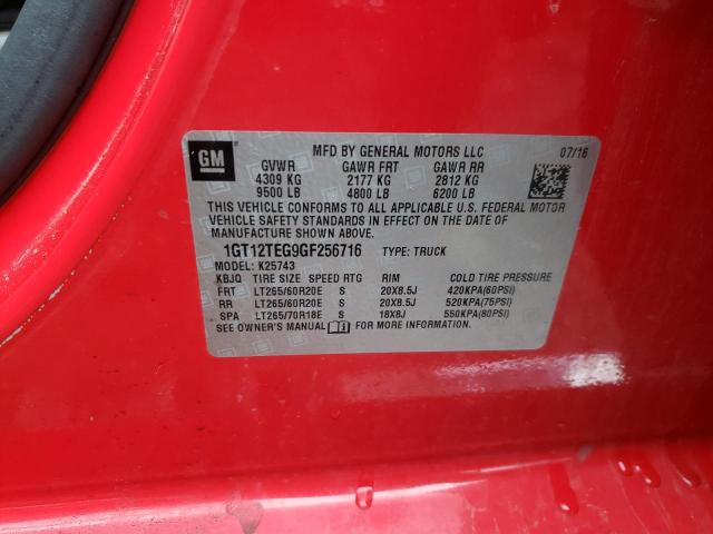1GT12TEG9GF256716 GMC Sierra K2500 Slt
