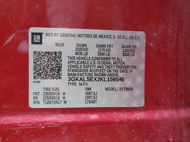 3GKALSEX2KL108546 GMC Terrain Denali