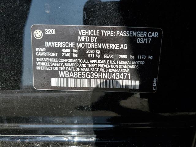 WBA8E5G39HNU43471 BMW 320 XI