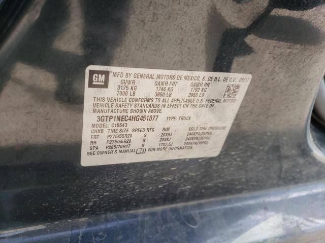 3GTP1NEC4HG451077 GMC Sierra C1500 Slt