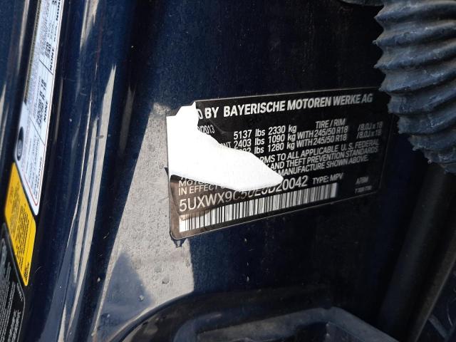 5UXWX9C50E0D20042 BMW X3 Xdrive28i