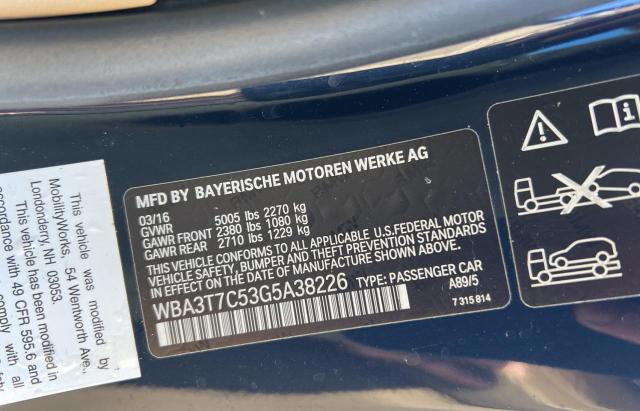 WBA3T7C53G5A38226 BMW 435 Xi
