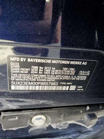 5UX23EM00P9R57983 BMW X7 Xdrive40i