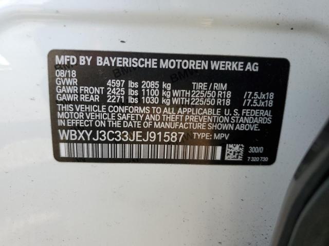 WBXYJ3C33JEJ91587 BMW X2 Sdrive28i