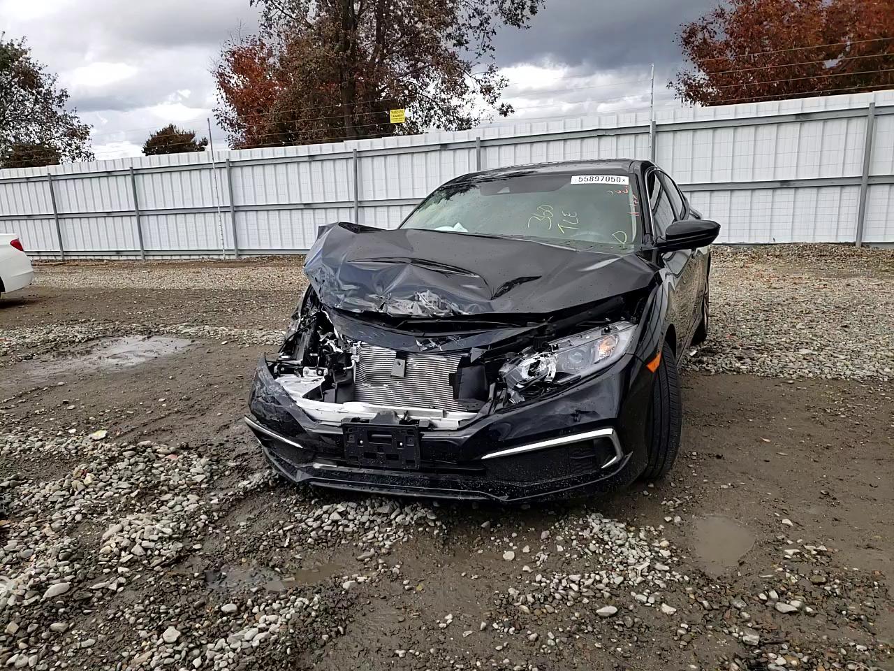 2020 HONDA CIVIC LX - 19XFC2F65LE210890
