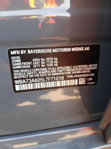 WBA73AK05L7F71018 BMW 228XI
