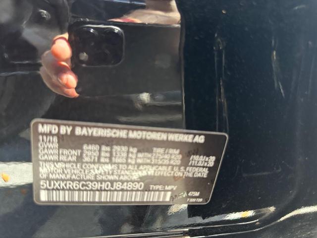 5UXKR6C39H0J84890 BMW X5 Xdrive50i