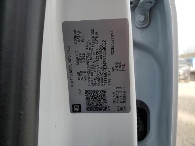 1GTG6FEN2N1159012 GMC Canyon At4