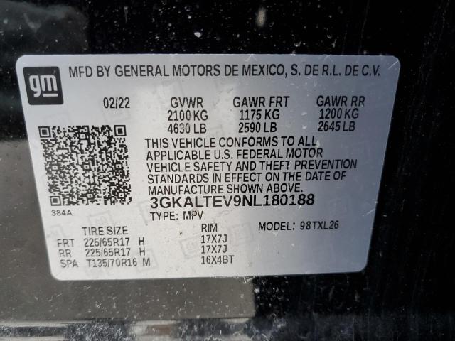 3GKALTEV9NL180188 GMC Terrain Sle