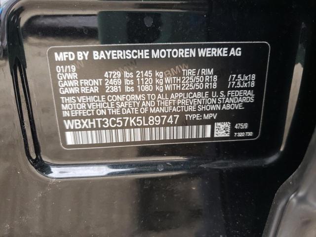 WBXHT3C57K5L89747 BMW X1 Xdrive28i